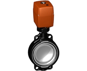 電動蝶閥 +GF+蝶閥 進口蝶閥 140型蝶閥，24V 不帶手動手柄